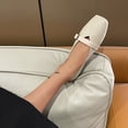 thumbnail image 5 of Sngxgn Women's Ballet Flats for Women Slip On Dress Shoes(Beige,40), 5 of 8