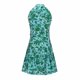 thumbnail image 5 of Moda mujer verano sexy halter cuello casual vendaje estampado sin espalda mini vestido Fridja  qw2658, 5 of 9