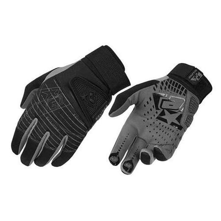 Distortion Paintball Jersey - 2013 Planet Eclipse GEN2 Full Finger Distortion Paintball Gloves Black -2X-Large