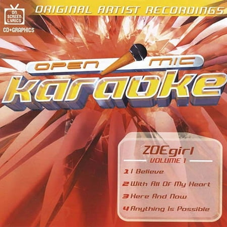 Open Mic Karaoke: ZOEgirl, Vol.1