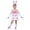 A41 White, variant on TrendOFT Girls Easter Toddler Sleeveless Dress Cartoon Bunny Shaped Holiday Party Performance Outfits White 2-3 Years