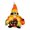 Orange, variant on OJSFQUFP Halloween Gnome Decorations,9.5in Handmade Pumpkin Bat Ornaments Swedish Festival Santa Gnome for Halloween Party Home Decor