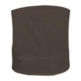 thumbnail image 2 of serony Déchiqueteuse Broyeur de Bois avec Couvercle Réutilisable, Résistant à l'Usure, Portable, Pelouse, Extérieur, Imperméable, Café, 2 of 6