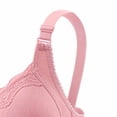 thumbnail image 3 of Njagoc3 Wireless Bras for Women Plus Size Lace Thin Adjustable Gathered Everyday Comfortable Support Bra, 3 of 5