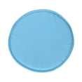 thumbnail image 4 of Cojín redondo para asiento de silla, almohadilla para silla, alfombrilla para puf de suelo, antideslizante para decoración del hogar Azul claro, 4 of 9