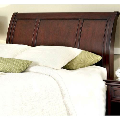 Home Styles Lafayette Queen/Full Sleigh Headboard, Rich Cherry