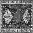 thumbnail image 1 of Ahgly Company Indoor Square Persian Gray Traditional Area Rugs, 7' Square, 1 of 1