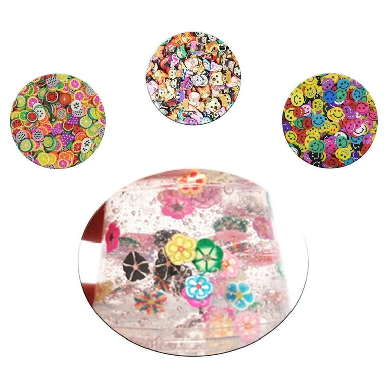 DIY Slime Making Kit 108 Clear Crystal Foam Beads With Glitter Fruit Slices  And Fishbowl B Bds Perfect For Body Candy Jewelry Making 2291L From  Fgjr309, $47.07