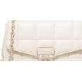 thumbnail image 3 of Michael Kors Women's Soho Quilted Leather Shoulder Bag White Size Regular, 3 of 3