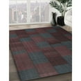 thumbnail image 3 of Ahgly Company Machine Washable Indoor Rectangle Contemporary Burgundy Brown Area Rugs, 2' x 5', 3 of 7