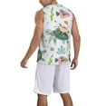 thumbnail image 2 of Sikiie Turtle and Sea Life Basketball Jersey Reversible Men's Mesh Athletic Sports Shirts Training Practice S-4XLLarge, 2 of 6
