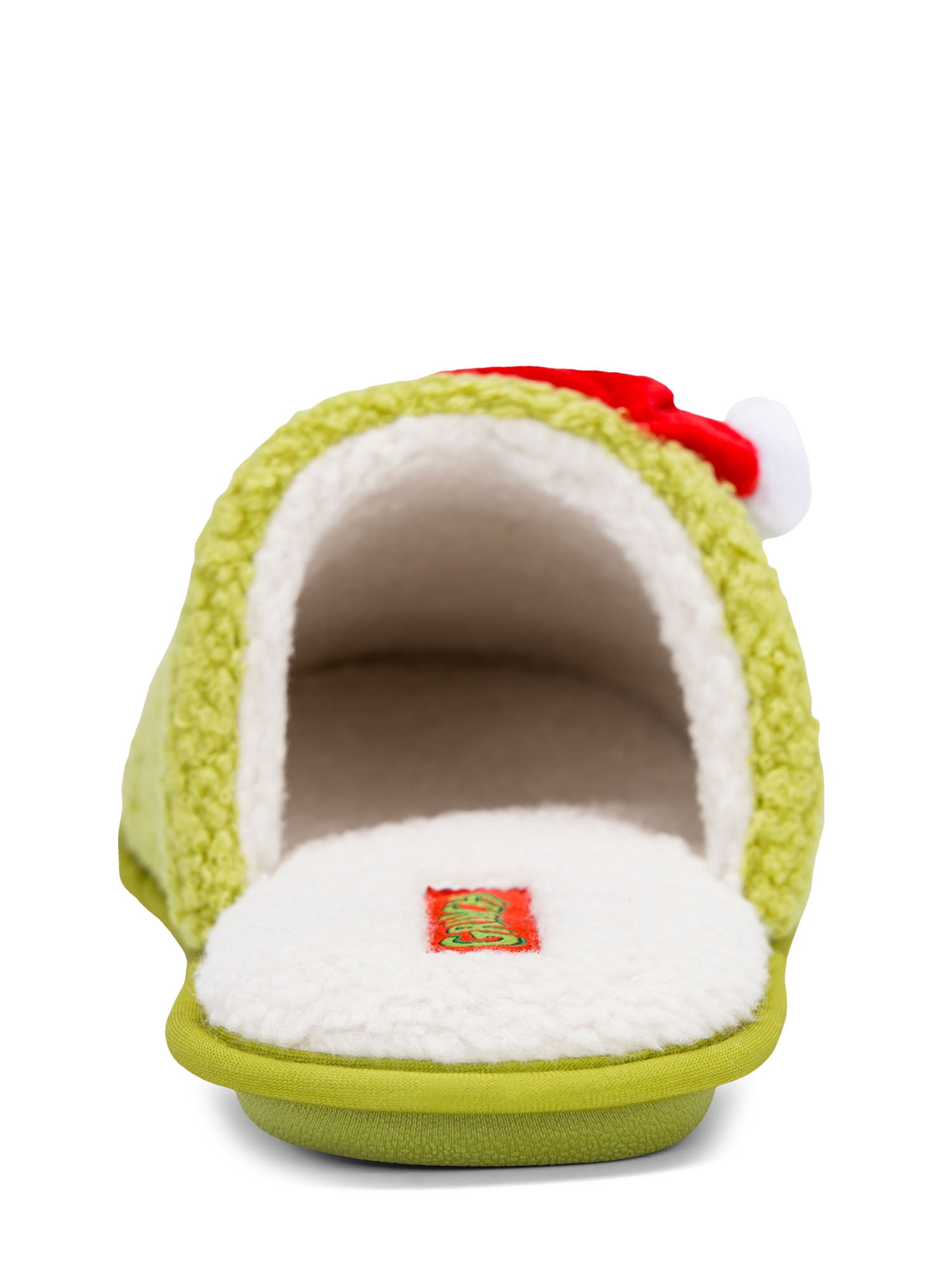 Grinch Men’s Plush Scuff Slipper