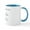 White/Blue Inside, variant on CafePress - St. Apollonia, Patron Saint Of Dentists Mug - 11 oz Ceramic Mug - Novelty Coffee Tea Cup