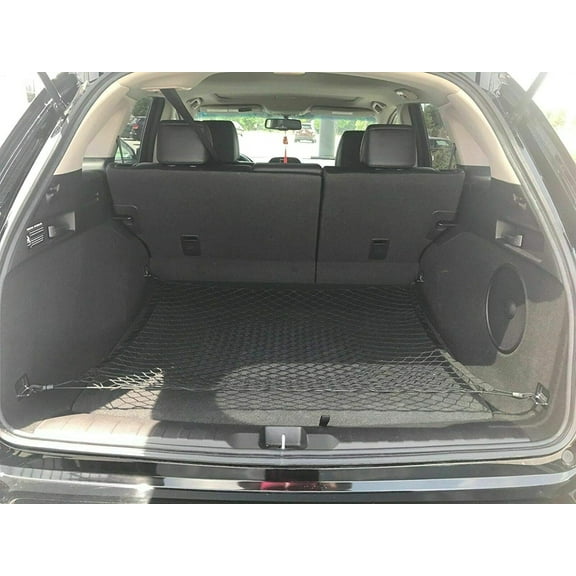 EACCESSORIES EA Rear Trunk Organizer Cargo Net for Acura RDX 2007-2023 – Floor Style Cargo Net for SUV – Premium Mesh Elastic Car Trunk Organizer Vehicle Carrier Storage – Compatible with Acura RDX