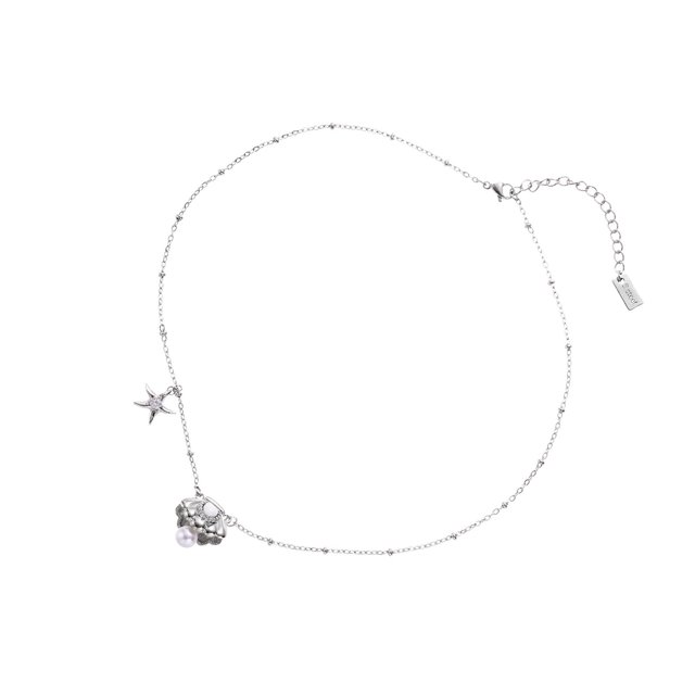 Guardurnaity Collar para mujer para amantes de las texturas, cadena resistente, joyería Halskette Damen Silber Herzkette Silber Ketten Accesorio para el cabello