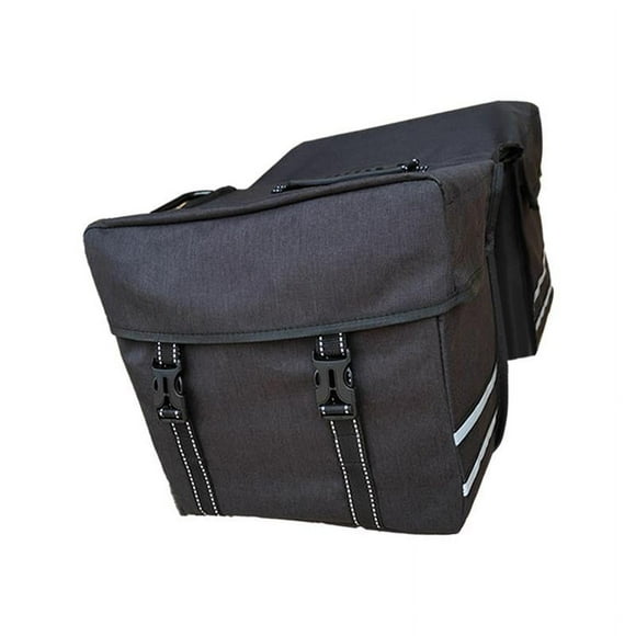 Almencla Double Panniers Double Side Saddle Bag Rear Seat Bag for