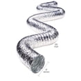 thumbnail image 3 of Spurr-Flex FUL0325 3 in. x 25 ft. Metallic Ducting, 3 of 4
