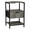 Grey, variant on JOYMOR Fluted Nightstand, Fabric Dresser with 2 Drawers and 1 Shelf, Bedside Table, End Table with Charging Station, Nightstand for Indoors