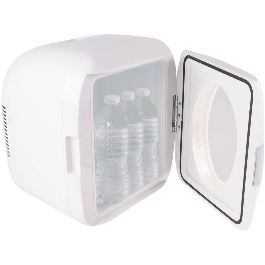Vivitar Personal Compact 12 Can Mini Fridge, White