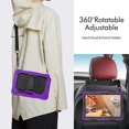thumbnail image 4 of Allytech Galaxy Tab S8 2022 / Tab S7 2020 11 Inch Case (SM-X700/706/T870/T875) with Screen Protector,  Rugged Shockproof Strap Rotating Kickstand Protective Cover for Samsung Galaxy Tab S8/ Tab S7, 4 of 7