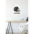 thumbnail image 6 of NFL Atlanta Falcons - Drip Helmet 20 Wall Poster with Push Pins, 14.725" x 22.375", 6 of 6