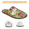 thumbnail image 3 of Fotbe Cartoon Fire Truck Pantuflas Peludas para Mujer con Estampado, Zapatillas de Peluche, Zapatos de Invierno para Casa, Uso Interior y Exterior-Large, 3 of 8