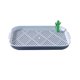 thumbnail image 2 of Entrenamiento para ir al baño para perros, bandeja para orinal, almohadilla de entrenamiento, caja de arena para inodoro, entrenador para orinal para Gris Salvador Dali Bandeja sanitaria, 2 of 10
