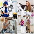 thumbnail image 2 of MIANGASTORE 1 Set Drum Washer Drainage Durable Washing Machine Extension Drain Hose, 2 of 5