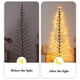 thumbnail image 4 of Luces navideñas planas para árbol de Navidad, luces LED de ratán, cadena de luces decorativas., 4 of 5