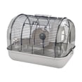 thumbnail image 2 of Jaula para Animales Pequeños, Jaula para Mascotas, Hábitat Transparente para Hámster, Jaula para Hámster, Casa para Chinchillas, Jaula para Jerbos, Ra Gris, 2 of 8