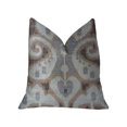 thumbnail image 1 of Plutus Paragon Cojínde lujo en marrón, azul y beige - Doble cara 22 "x 22" Plutus PBKR1921-2222-DP, 1 of 2