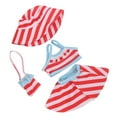 thumbnail image 3 of Baby Doll Clothes,  Hand Feeling Made Of  Cloth Material Bring a Lot Of Fun Doll Bathing Suit  for Room, 3 of 7