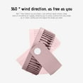 thumbnail image 5 of Oefntac Savings Small Desk Fan Desktop Double-Headed,Dual-Blade Aromatherapy Fan,Usb Rechargeable Tabletop Fan with Aromatherapy Tablet in 3 Speeds Small Fan, 5 of 8