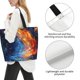thumbnail image 3 of Easygdp Galactic Dog Swirls Art Bolsas Tote para Mujer, Bolsos de Hombro para Viaje, Bolsos de Mano de Gran Capacidad para Compras y Trabajo, 3 of 8