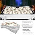 thumbnail image 3 of Kdxio Colorful Armadillos1 Print Front Windshield Sun Shade,Folding Auto Sunshade for Car Truck SUV-Small, 3 of 5