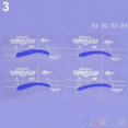 thumbnail image 6 of Happydeer 4 Styles Grooming Stencil Kit Make Up Shaping DIY Beauty Eyebrow Template Tools, 6 of 13