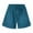 Blue, variant on Patlollav Womens Comfy Drawstring Casual Elastic Waist Loose Shorts Pants