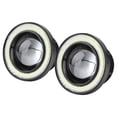 thumbnail image 3 of Lente LED para automóvil, 1 par 3.0/3.5 pulgadas 30W IP65 Lámpara antiniebla LED Cob blanco Ojo de ángel Bombilla para faros delanteros de automóvil Faros delanteros de automóvil con control(3.5 inch) Ecomeon  no, 3 of 5