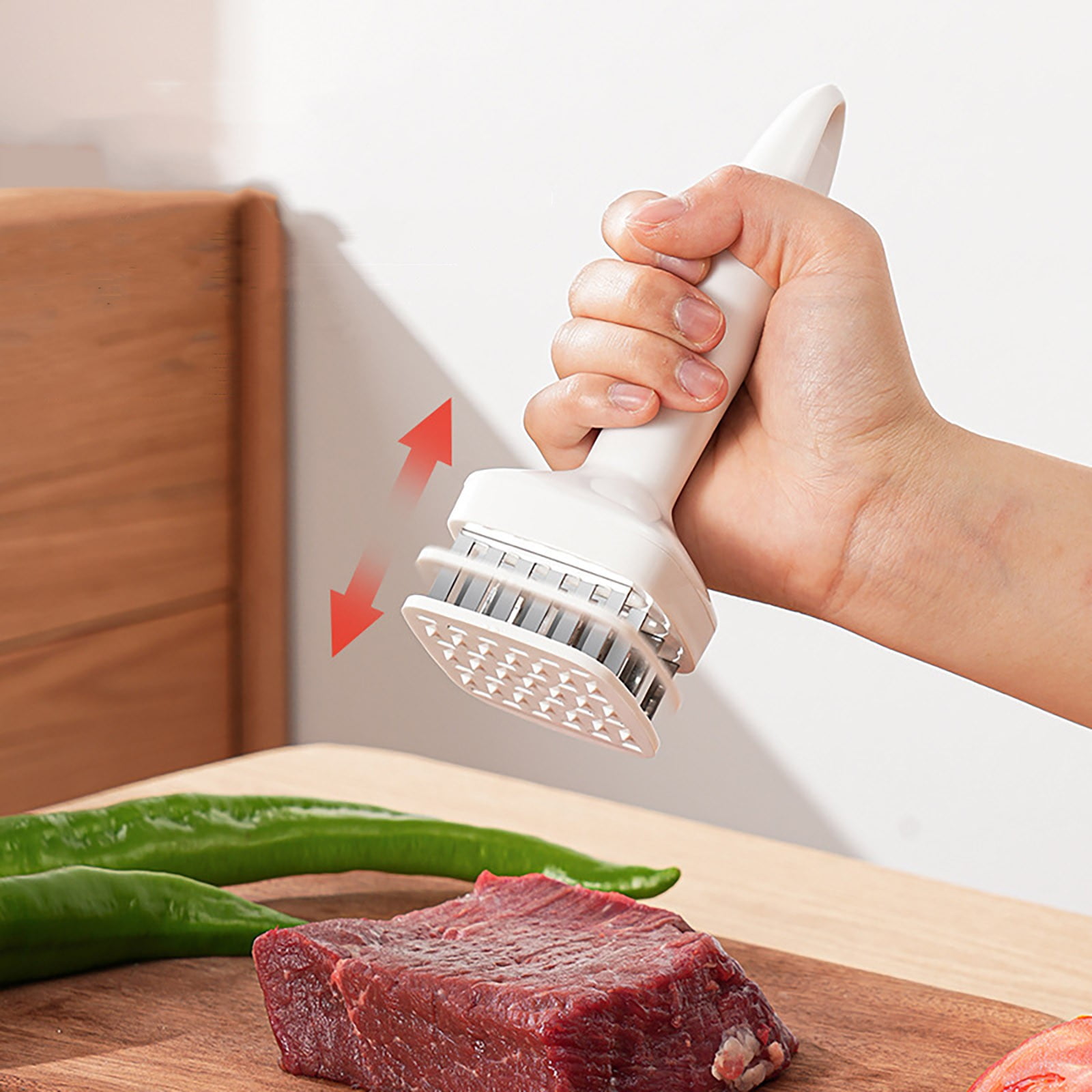 JingChun Meat Tenderizer Tool with Ultra Sharp Stainless JingChun Meat Tenderizer Tool with Ultra Sharp Stainless