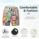 thumbnail image 3 of Balery Travel Stamp Bañador para hombre, shorts de playa de secado rápido con entrepierna y forro de compresión-3X-Large, 3 of 6