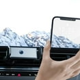 thumbnail image 3 of Yokua Phone Holder Car Mount Bracket for Air Vent Dashboard Windshield Black Gray, 3 of 8