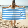 thumbnail image 2 of Personalized Beach Towel for Kids - Custom Beach Towel with Name- Soft Swimming Towel, Customized Bath/Pool/Beach Towel for Boys Girls, 2 of 8