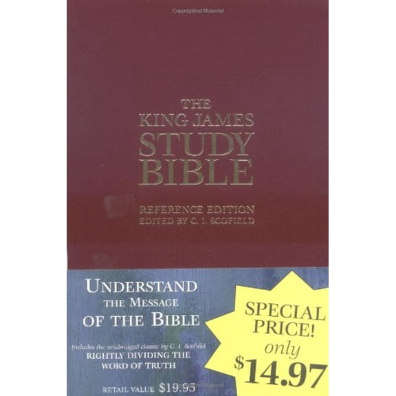 Pre-Owned KJV Study Bible: Red Letter Reference (Leatherette) (Paperback) 1577489470 9781577489474
