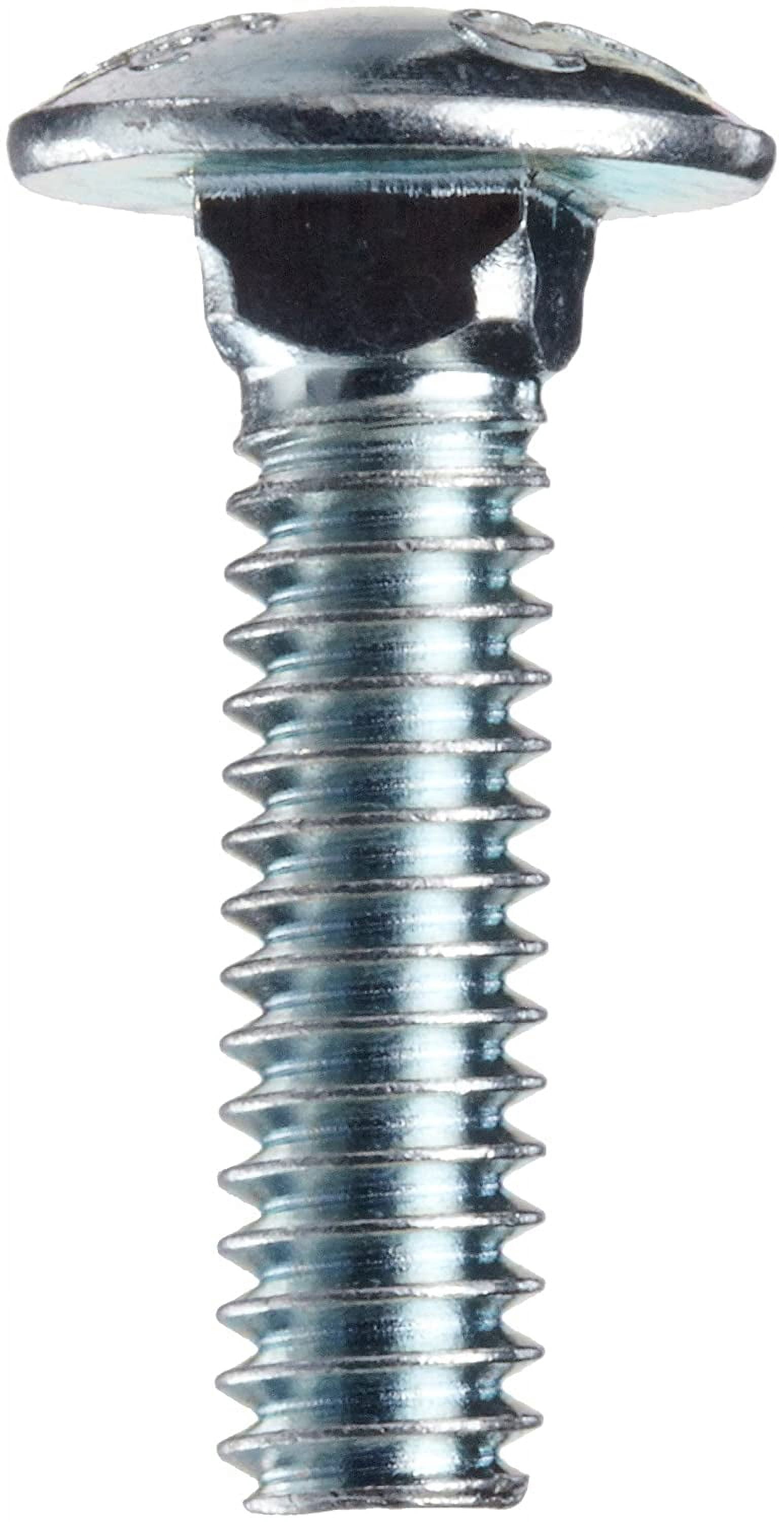 Brighton-Best B2101328 Carriage Bolt - 0.38-16 x 2.5 in. - Round Head - Steel - Zinc CR Plus 3 - Grade A - FT - A307 - Pack of 50