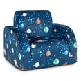 thumbnail image 2 of Gymax 3-in-1 Convertible Kid Sofa Bed Flip-Out Chair Lounger for Toddler Blue, 2 of 10