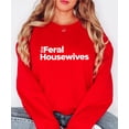 thumbnail image 4 of The Feral Housewives Sweatshirt for Women Trendy Graphic Sweater Red Sweatshirt Adult Large, 4 of 4