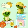 thumbnail image 4 of Beginner Crochet Kit, Turtle DIY Woven Plush Set, Cute Animal Ornaments, 4 of 7
