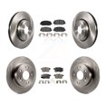 thumbnail image 1 of Transit Auto Front Rear Disc Brake Rotors and Ceramic Pads Kit for Car Honda Accord K8T-102570, 1 of 11