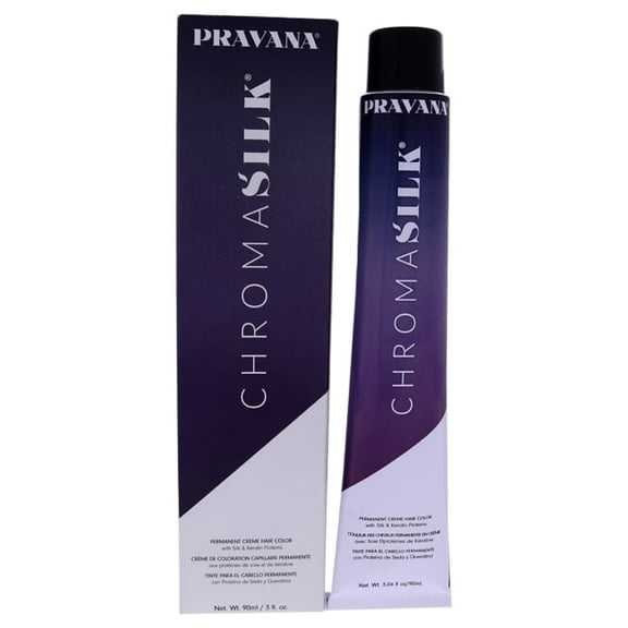 Pravana ChromaSilk Permanent Creme Hair Color Dye (6.11 - 6Aa Dark Intense Ash Blonde)