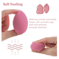 thumbnail image 2 of 8 Esponja Maquillaje Facial Para Base De De Belleza Con Caja Xtellar rosa, 2 of 3